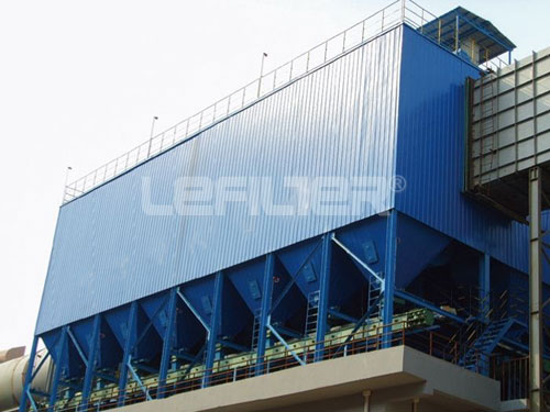 bag type dust collector for container manufacture