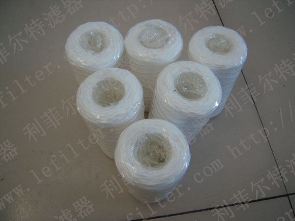 PP knitting wool filter cartridge