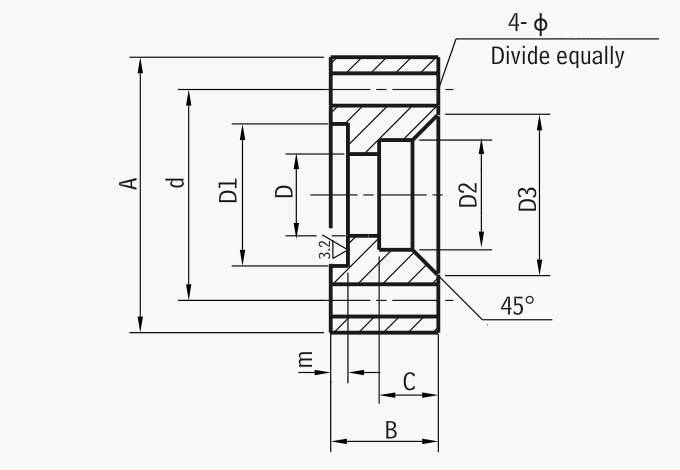 Connect flange