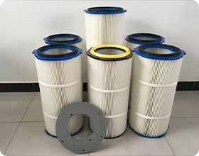 Dust filter cartridge lefilter