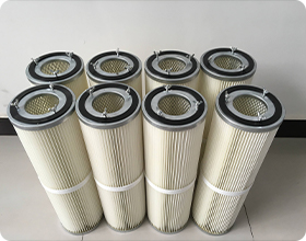 Dust filter cartridge lefilter