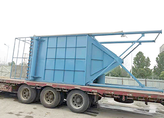 Single-machine pulse jet bag dust collector ship