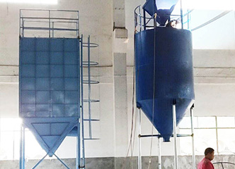 Single-machine pulse jet bag dust collector ship