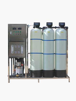Demineralized water equipment