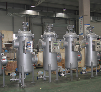Self-cleaning water filter lefilter