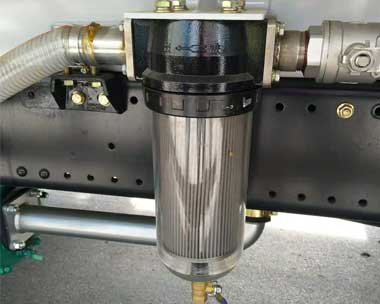 Sanitation sprinkler customer site