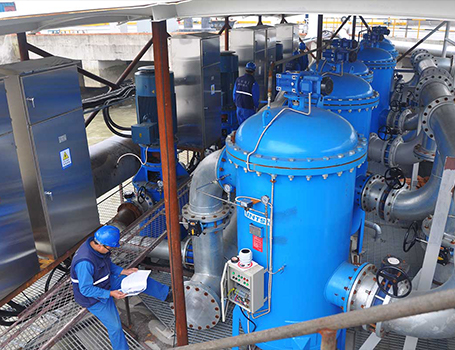 Water treatment workshop of a power plant