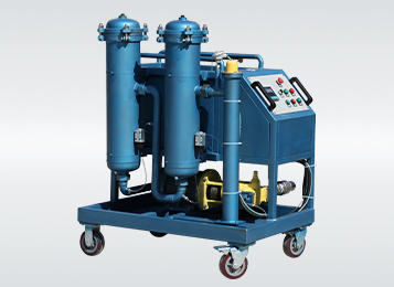 High viscosity oil filter machine