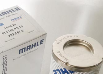 Replacement of MAHLE filter element lefilter