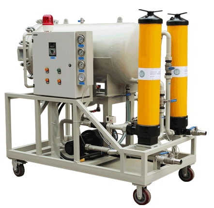 LYC-J Series Coalescence dehydrated oil filter cart