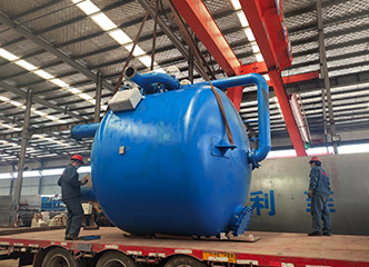 Shallow sand filter ship lefilter