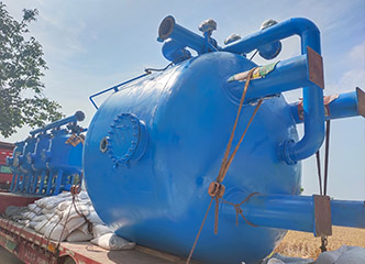 Shallow sand filter ship lefilter