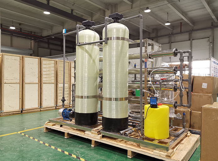 Demineralized water equipment lefilter