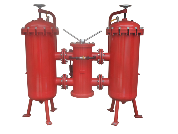 Double cartridge filter