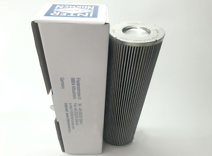 Replacement of INTERNORMEN filter element lefilter