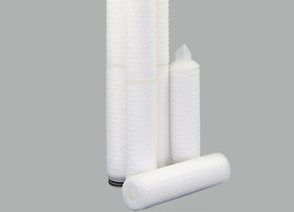 PP microporous folded filter element lefilter