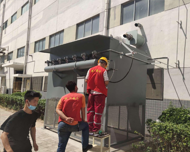 Equipment installation site of an oxygen station