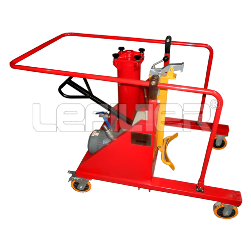 High precision LUCB-16 oil filter cart (carrying oil drums)
