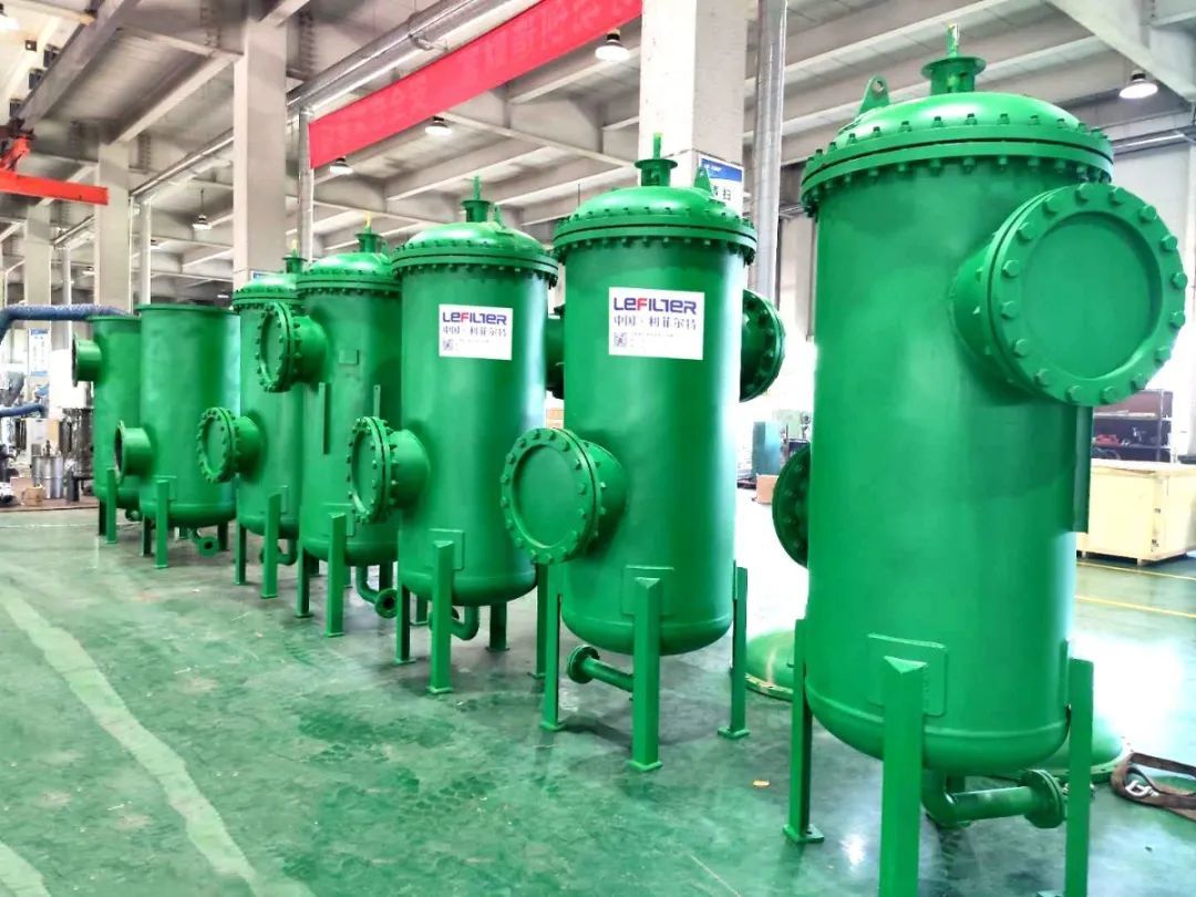 Self Cleaning Water Filter Project Site of Anyang Steel Works