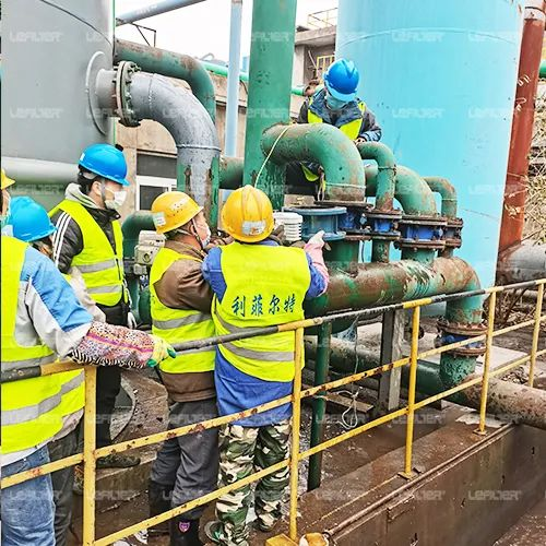 Jiangsu A Steel Mill Water Treatment Annual Repair Project Successfully Completed