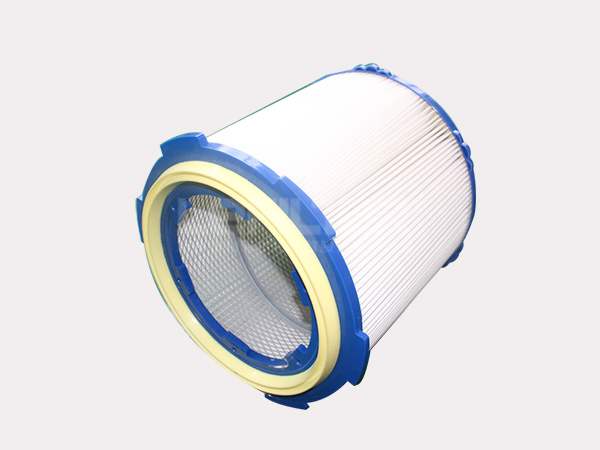 Dust filter cartridge for electric sweeper