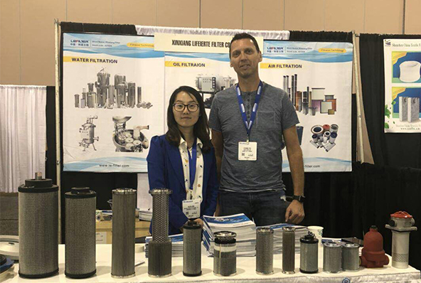 face to face on USA Exhibition for Filtration 2018