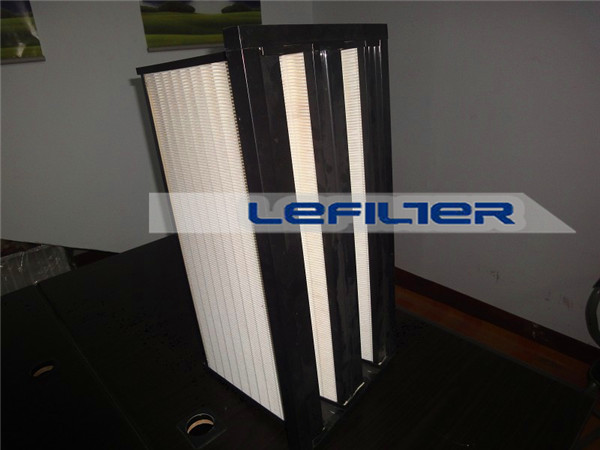 F6 class pleated air filter