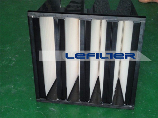 F8 class pleated air filter