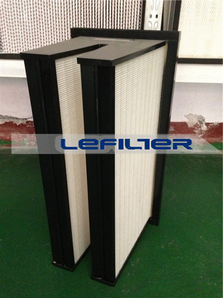 F9 class pleated air filter