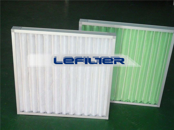 Non-woven Galvanized frame Air Panel Filter G4