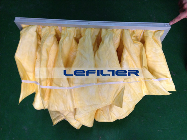 chemical fiber filtering media F8 class  industrial bag filt