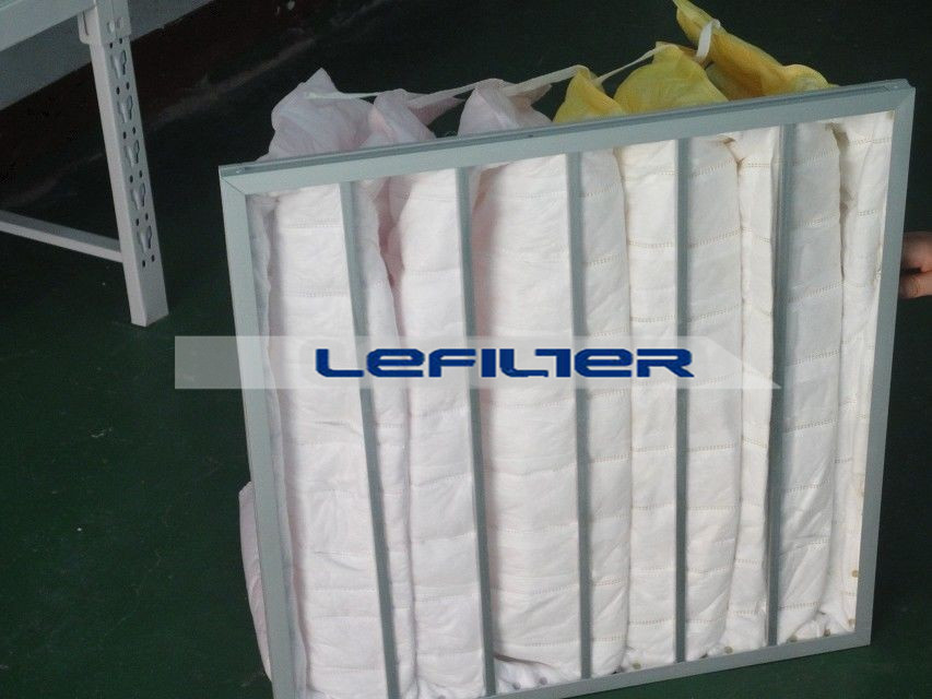 chemical fiber filtering media bag air filter