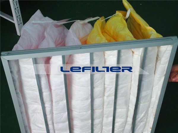 chemical fiber filtering media machinery pocket bag air filt