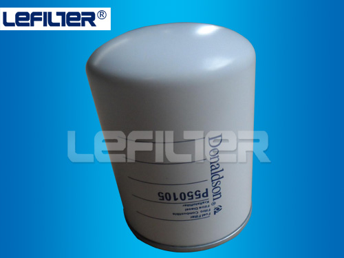 Replacement of lefilter oil filter / lefilter:P550105