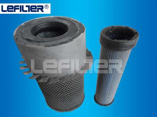 Cartridge air filter lefilter P601437 and P601476