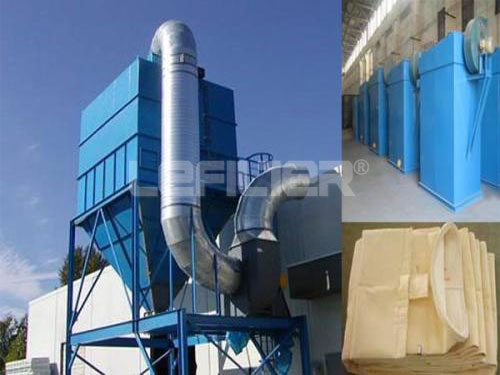 CQDMC-72 pulse-jet bag dust collector for steel plant