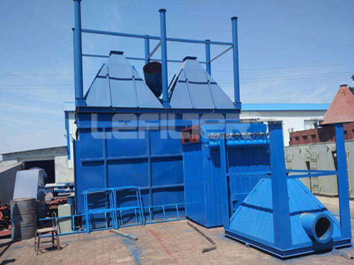 CQDMC-96 pulse-jet bag dust collector for aircraft industry