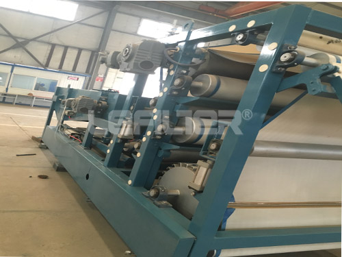 Ss304 Oxidation Ditch Sludge Dewatering Screw Press Machine