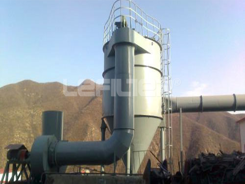 ZC type mechanical rotary back blow flat bag dust collector