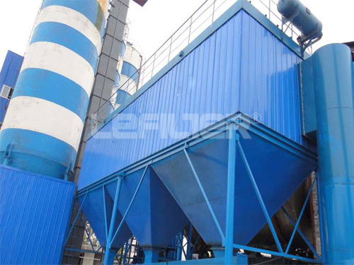 impulse bag-type dust collector used in powder plant