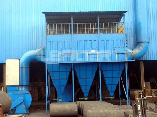 pulse-jet bag dust collector in coal plant