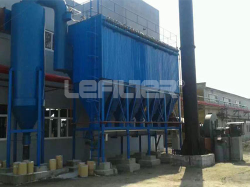 biomass fuel boiler dust collector