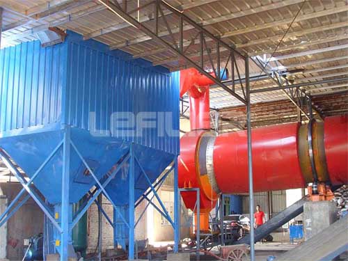 Coal boiler bag filter