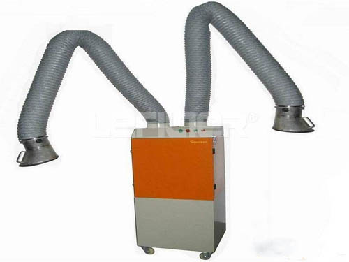 double arms welding fume extractor