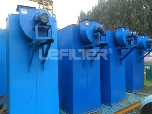 bag type dust collector for top of the cement bin
