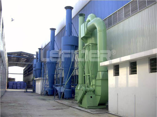 dust collector for incineration