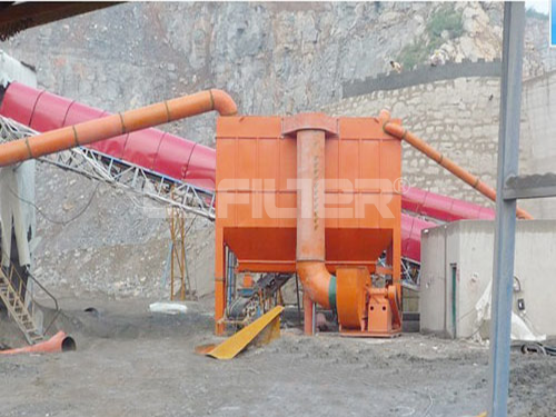 dust collector used in crusher of mining industry