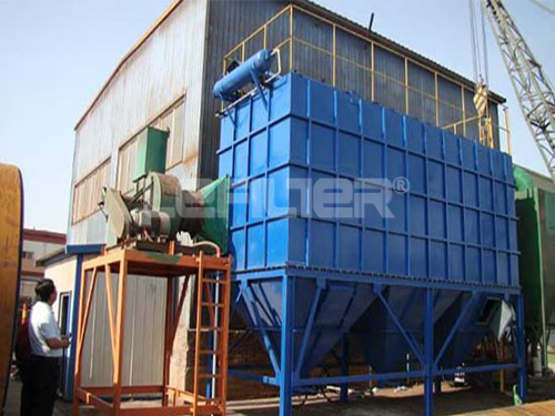 direct fired dryer dust catcher