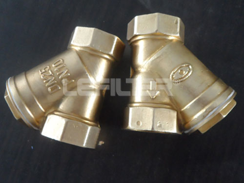 Brass Y type strainer Y filter DN25