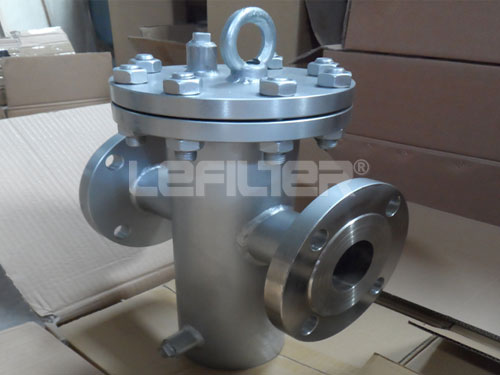 Stainless Steel basket strainer basket type filter